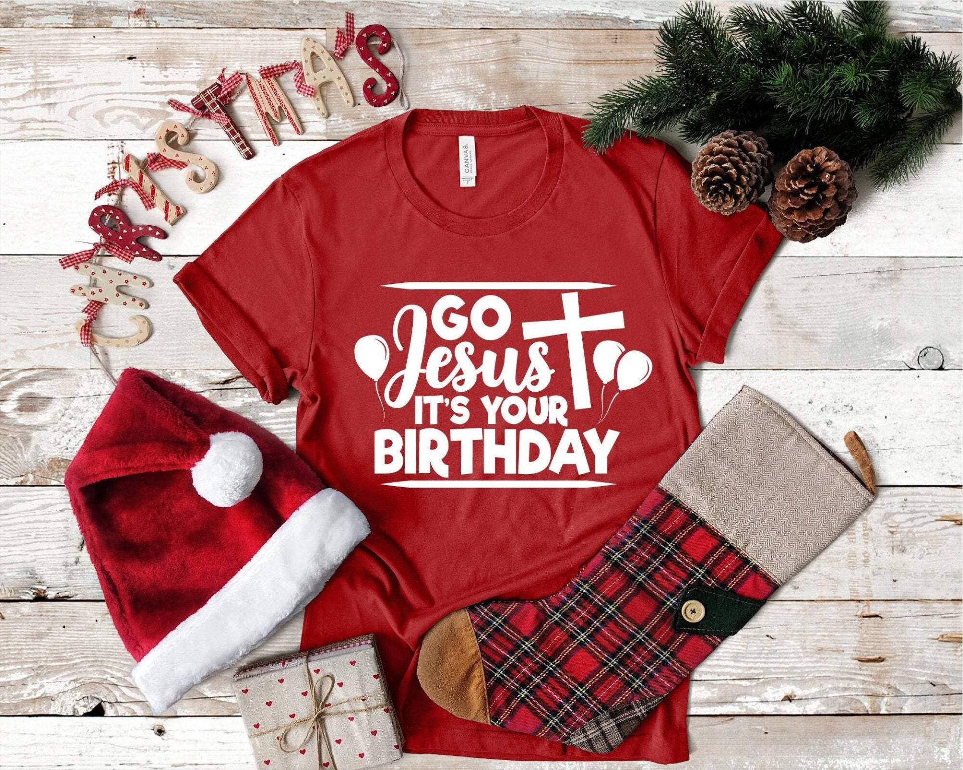 Gehen Jesus, Es Ist Dein Geburtstag Shirt, Weihnachtsgeschenk, Christliches Weihnachtsshirt, Religiöses Weihnachten Jesus Sweatshirt Gehen Jesus, Es Ist Dein Geburtstag Shirt, Weihnachtsgeschenk, Christliches Weihnachtsshirt, Religiöses Weihnachten Jesus Sweatshirt von ZACustomApparel