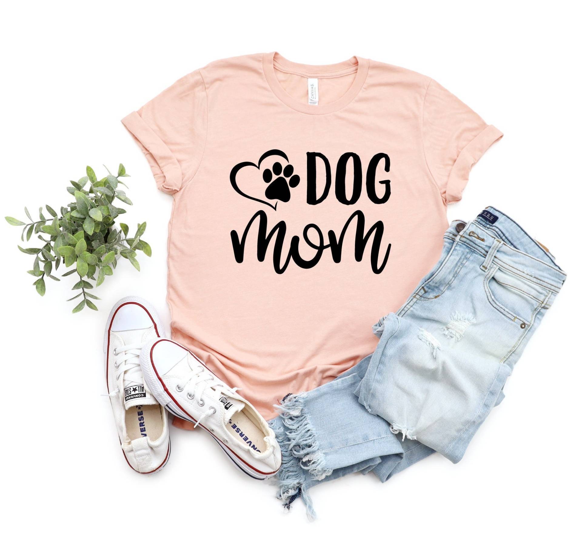 Hunde Mama Shirt, Hund Geschenk, T T-Shirt, Pelz Mama, Shirt Für Frauen von ZACustomApparel