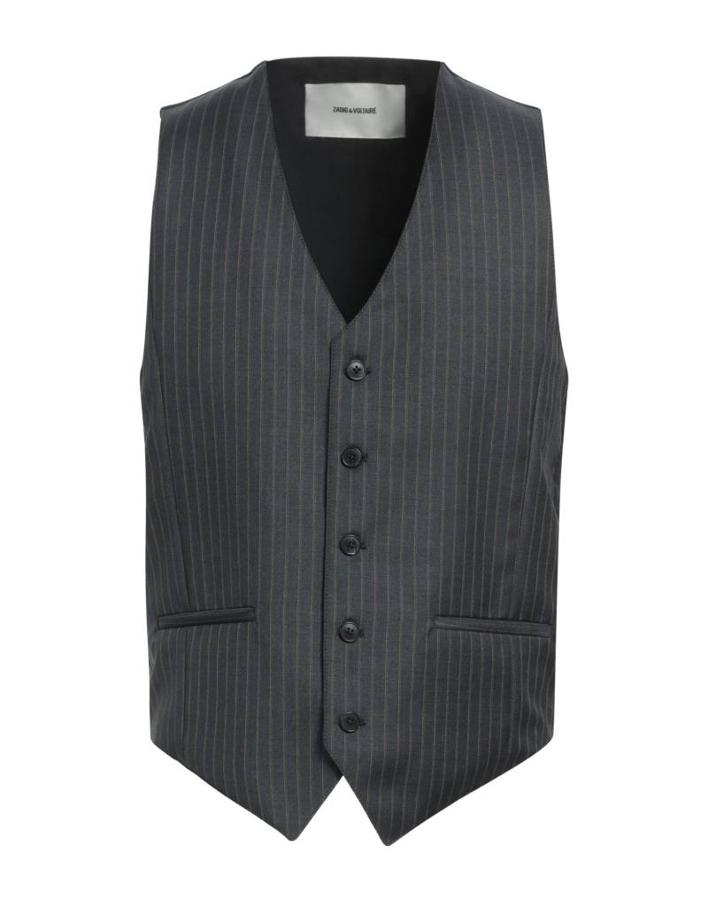 ZADIG&VOLTAIRE Couture-weste Herren Braungrau von ZADIG&VOLTAIRE