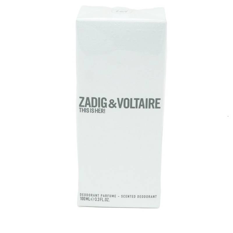 ZADIG & VOLTAIRE Deo-Spray Zadig & Voltaire This Is Her Deodorant Spray 100ml ZADIG & VOLTAIRE Deo-Spray Zadig & Voltaire This Is Her Deodorant Spray 100ml von ZADIG & VOLTAIRE