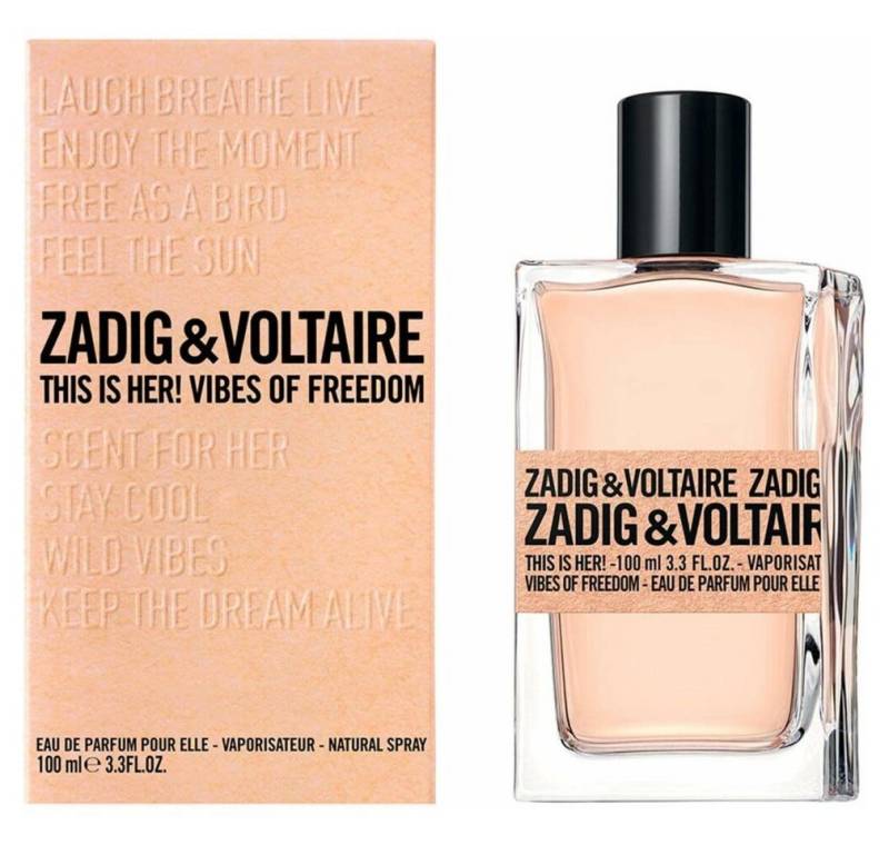 ZADIG & VOLTAIRE Eau de Parfum THIS IS HER! Vibes of Freedom Eau de Parfum 100ml von ZADIG & VOLTAIRE