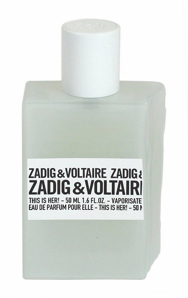 ZADIG & VOLTAIRE Eau de Parfum This Is Her, Glasflakon, Parfüm EDP, Damenduft von ZADIG & VOLTAIRE