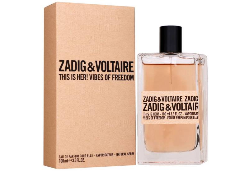 ZADIG & VOLTAIRE Eau de Parfum This Is Her! Vibes of Freedom 100 ml von ZADIG & VOLTAIRE