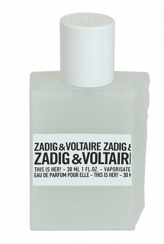 ZADIG & VOLTAIRE Eau de Parfum This is Her!, mit blumig-orientalischer Note ZADIG & VOLTAIRE Eau de Parfum This is Her!, mit blumig-orientalischer Note von ZADIG & VOLTAIRE