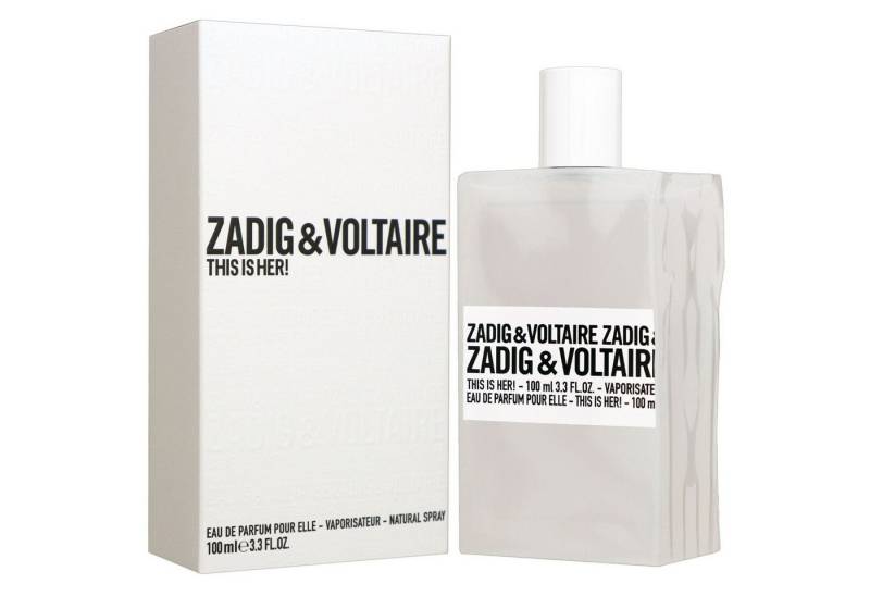 ZADIG & VOLTAIRE Eau de Parfum This is Her 100 ml von ZADIG & VOLTAIRE
