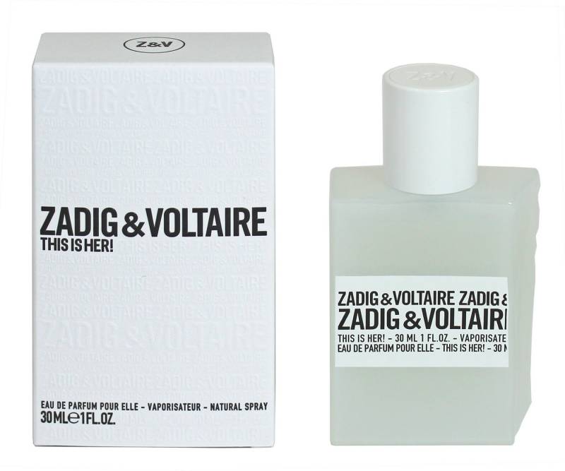ZADIG & VOLTAIRE Eau de Parfum ZADIG & VOLTAIRE This is her! von ZADIG & VOLTAIRE