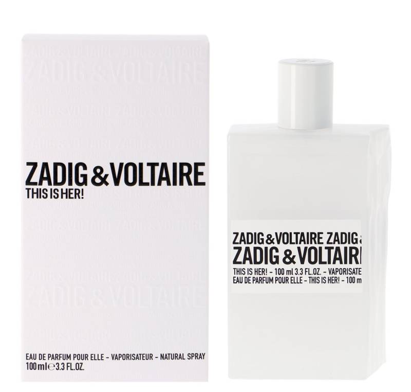 ZADIG & VOLTAIRE Eau de Parfum ZADIG & VOLTAIRE This is her! von ZADIG & VOLTAIRE