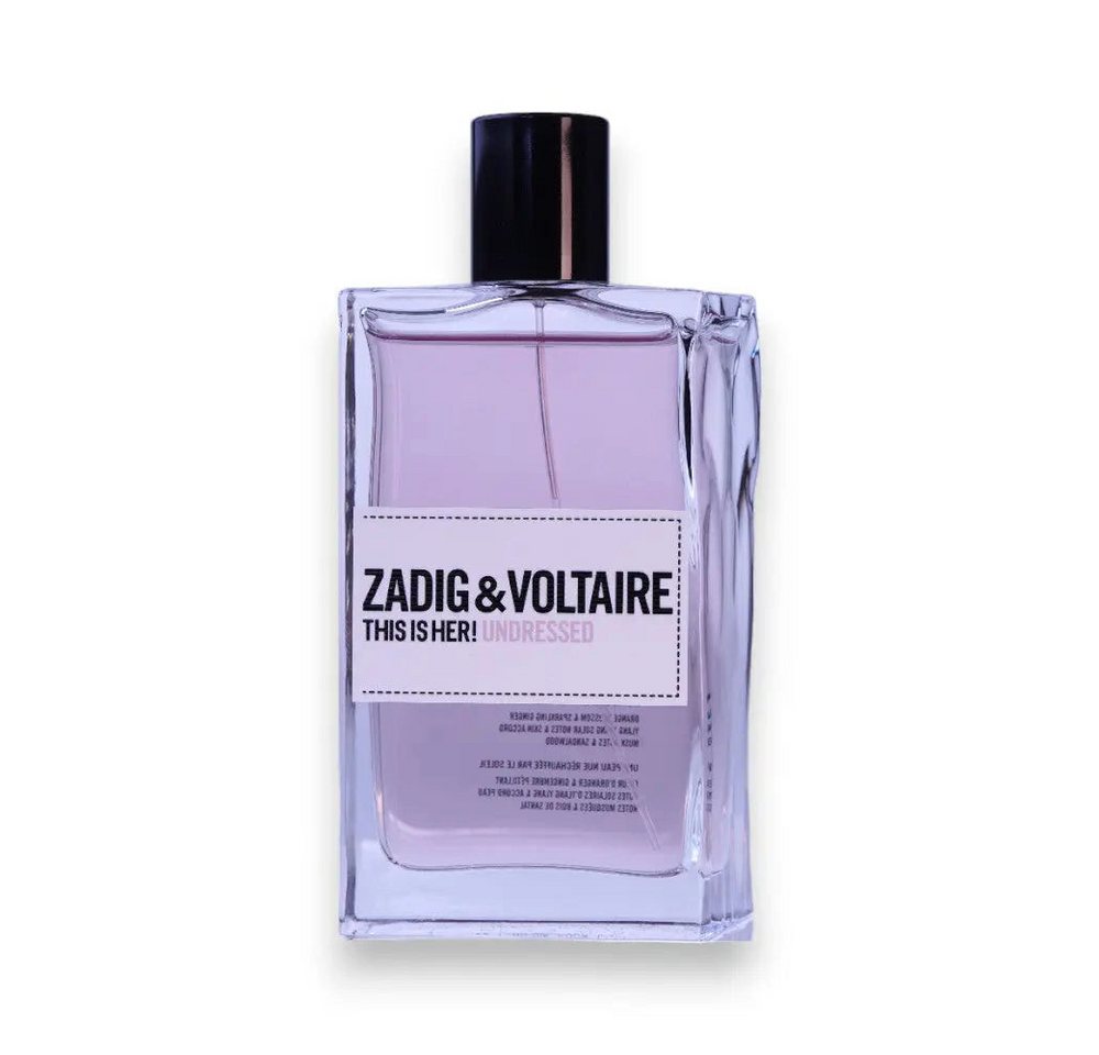 ZADIG & VOLTAIRE Eau de Parfum Zadig & Voltaire THIS IS HER! UNDRESSED Eau de Parfum 100 ml, 1-tlg., EDP von ZADIG & VOLTAIRE