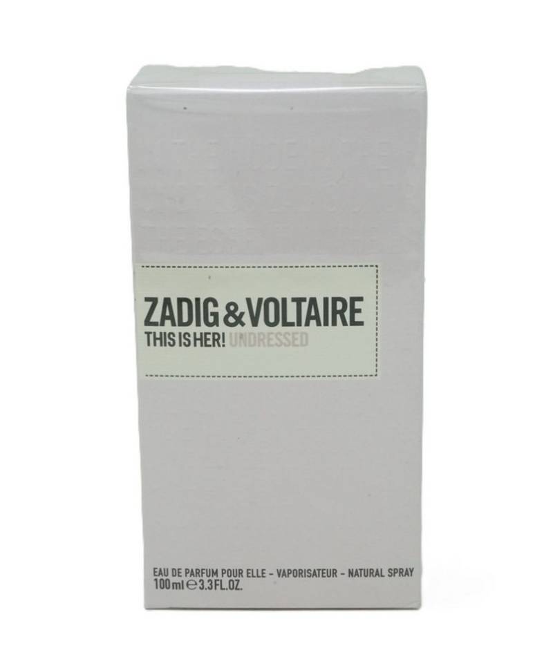 ZADIG & VOLTAIRE Eau de Parfum Zadig & Voltaire This is Her! Undressed Eau de Parfum Pour Elle 100ml von ZADIG & VOLTAIRE