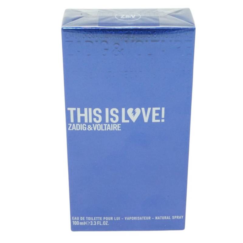 ZADIG & VOLTAIRE Eau de Toilette Zadig & Voltaire This is Love Pour lui Eau de Toilette 100ml von ZADIG & VOLTAIRE
