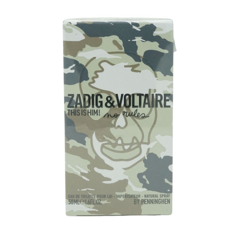 ZADIG & VOLTAIRE Eau de Toilette Zadig & Voltaire This is him ! no rules Eau de Toilette 50ml von ZADIG & VOLTAIRE