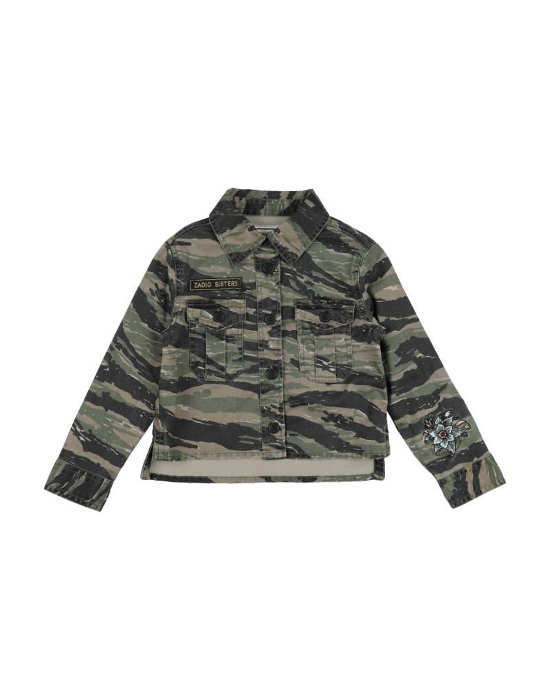 ZADIG&VOLTAIRE Hemd Kinder Militärgrün von ZADIG&VOLTAIRE