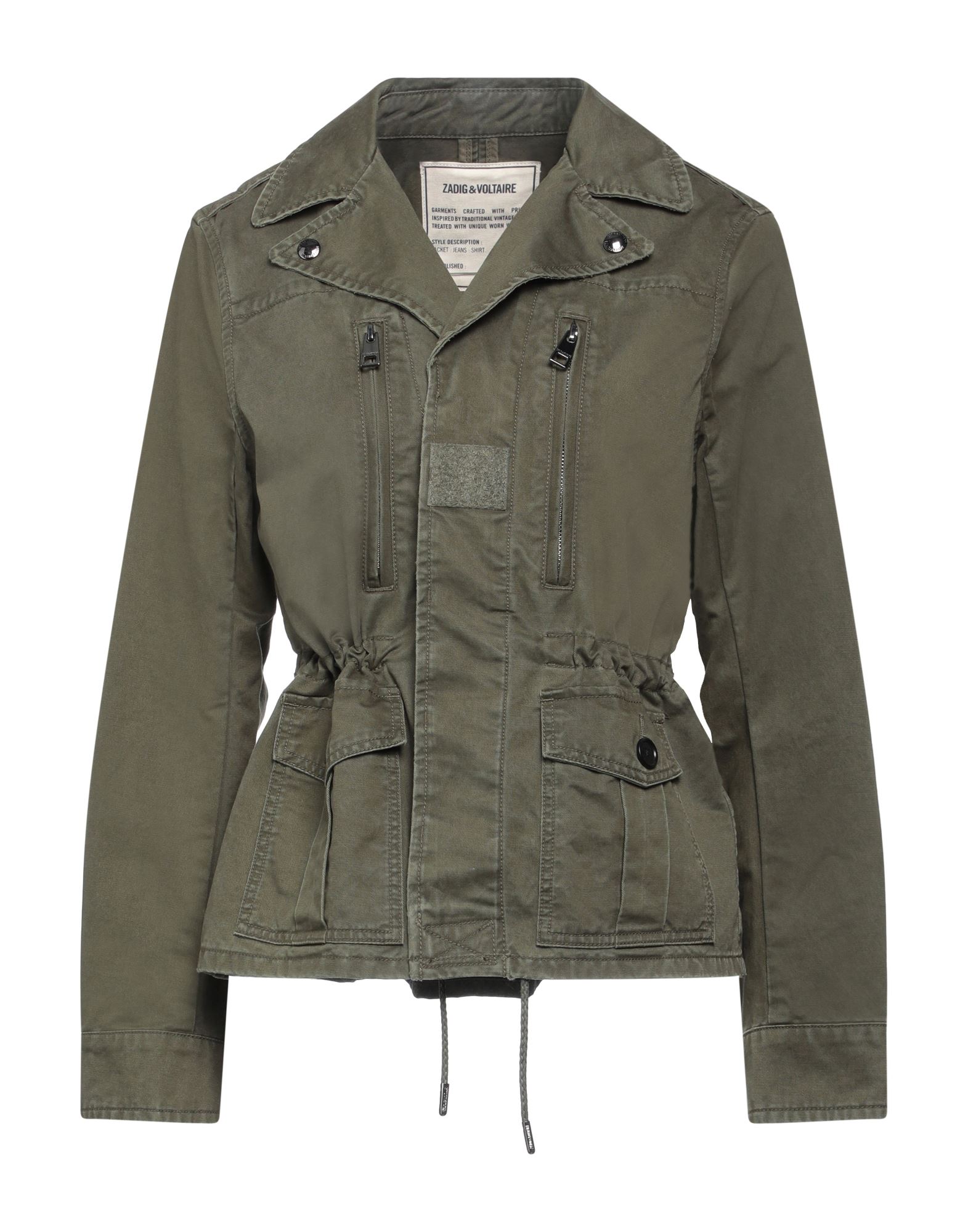 ZADIG&VOLTAIRE Jacke & Anorak Damen Militärgrün ZADIG&VOLTAIRE Jacke & Anorak Damen Militärgrün von ZADIG&VOLTAIRE