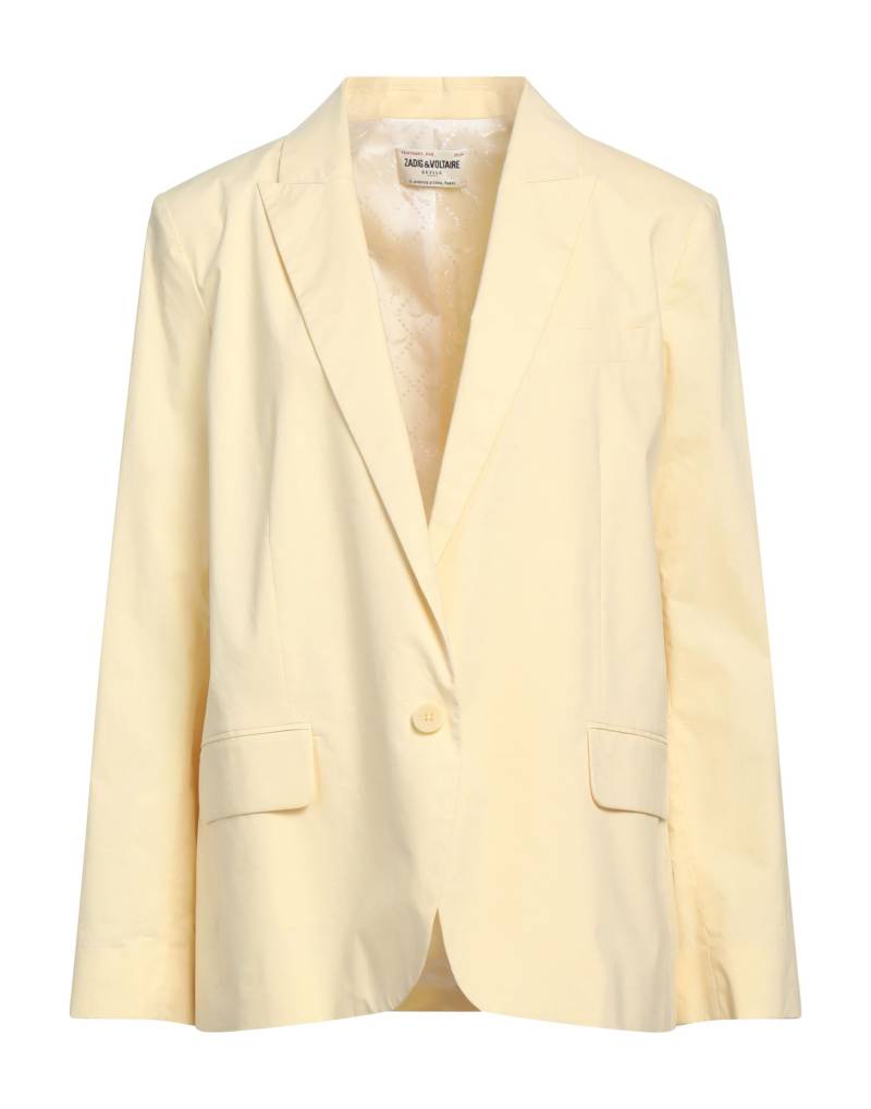 ZADIG&VOLTAIRE Blazer Damen Pastellgelb von ZADIG&VOLTAIRE