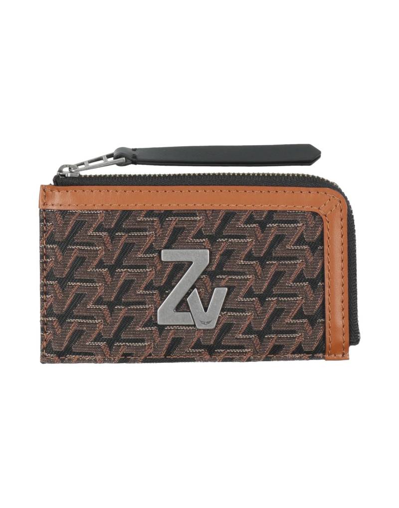 ZADIG&VOLTAIRE Kartenetui Damen Braun von ZADIG&VOLTAIRE