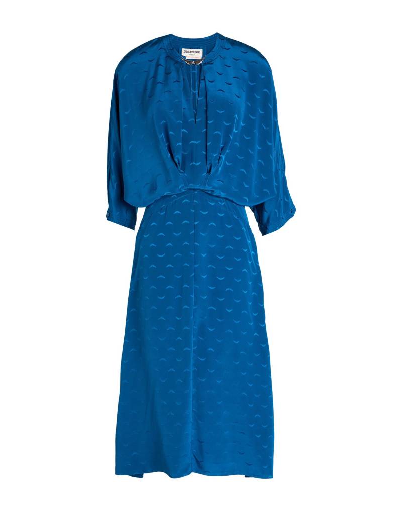 ZADIG&VOLTAIRE Midi-kleid Damen Azurblau von ZADIG&VOLTAIRE