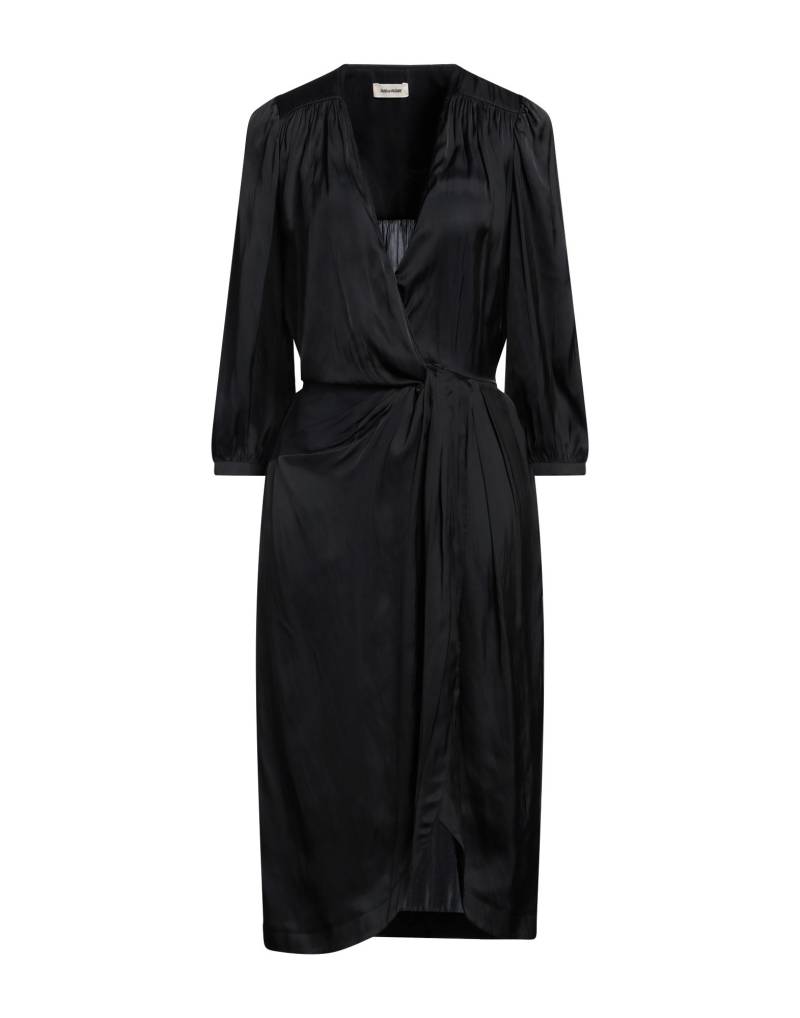 ZADIG&VOLTAIRE Midi-kleid Damen Schwarz von ZADIG&VOLTAIRE