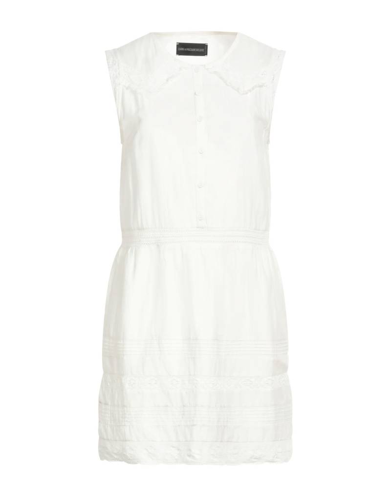 ZADIG&VOLTAIRE Mini-kleid Damen Weiß von ZADIG&VOLTAIRE