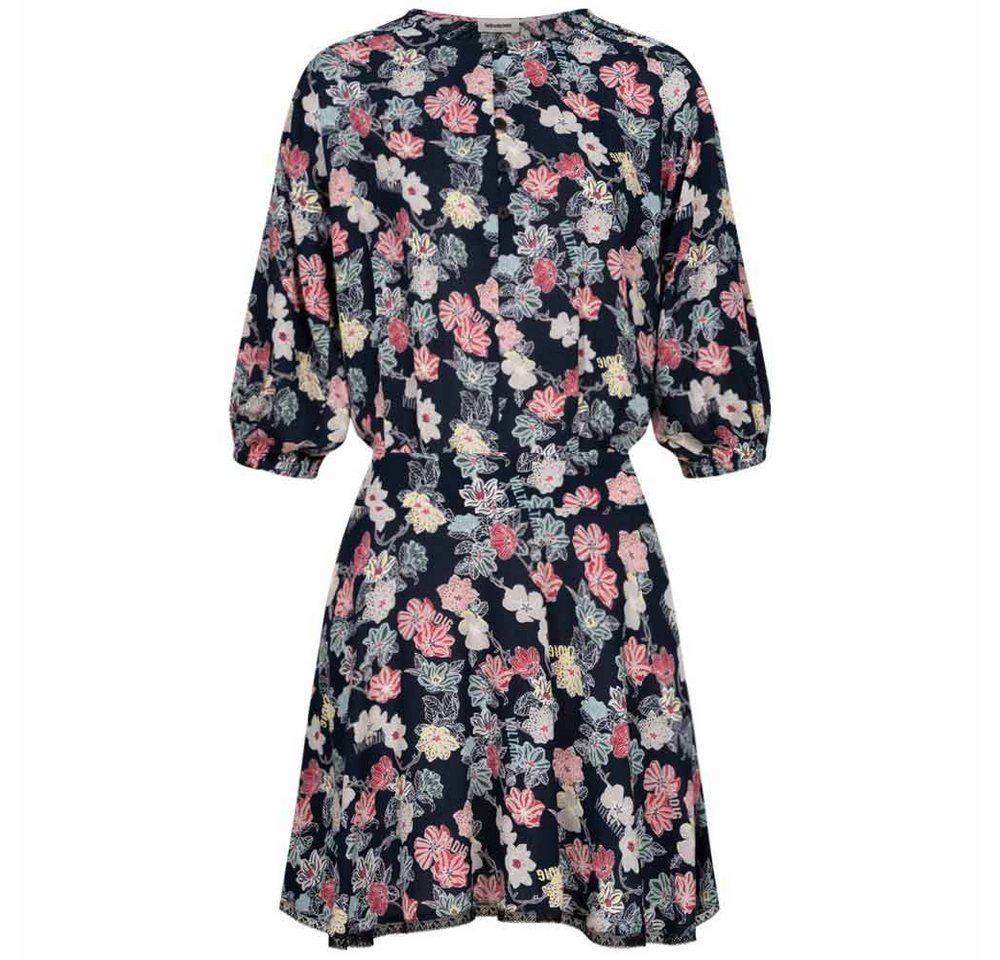ZADIG & VOLTAIRE Minikleid Tunika-Kleid RASPALI PRINT FLOWERS aus Viskose von ZADIG & VOLTAIRE