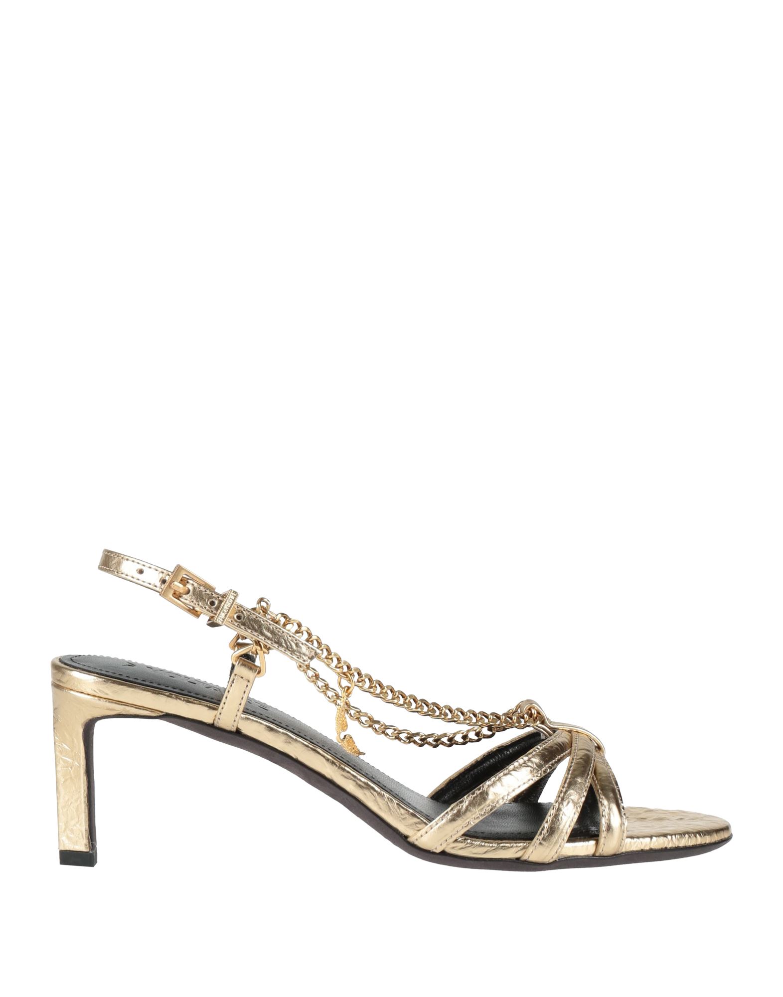 ZADIG&VOLTAIRE Sandale Damen Gold von ZADIG&VOLTAIRE