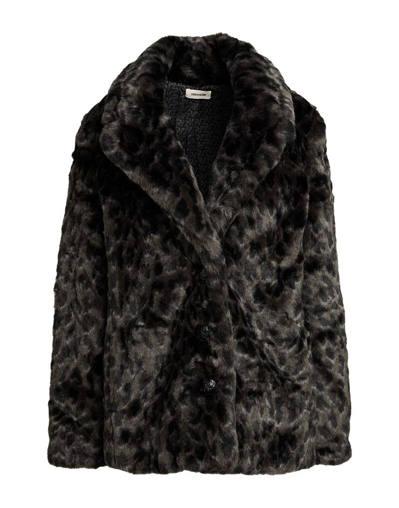 ZADIG&VOLTAIRE Shearling- & Kunstfell Damen Braungrau von ZADIG&VOLTAIRE