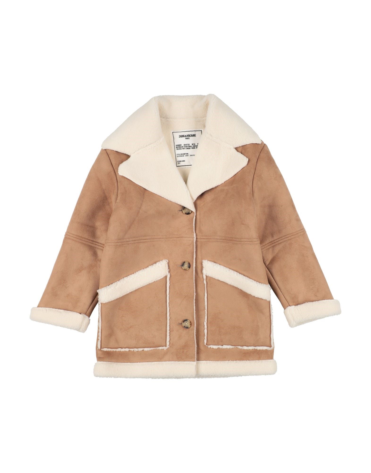 ZADIG&VOLTAIRE Shearling- & Kunstfell Kinder Kamel von ZADIG&VOLTAIRE