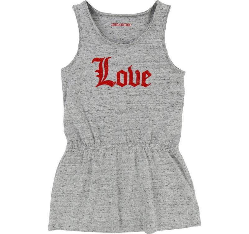 ZADIG & VOLTAIRE Shirtkleid ZADIG & VOLTAIRE Kleid grau LOVE gothic von ZADIG & VOLTAIRE