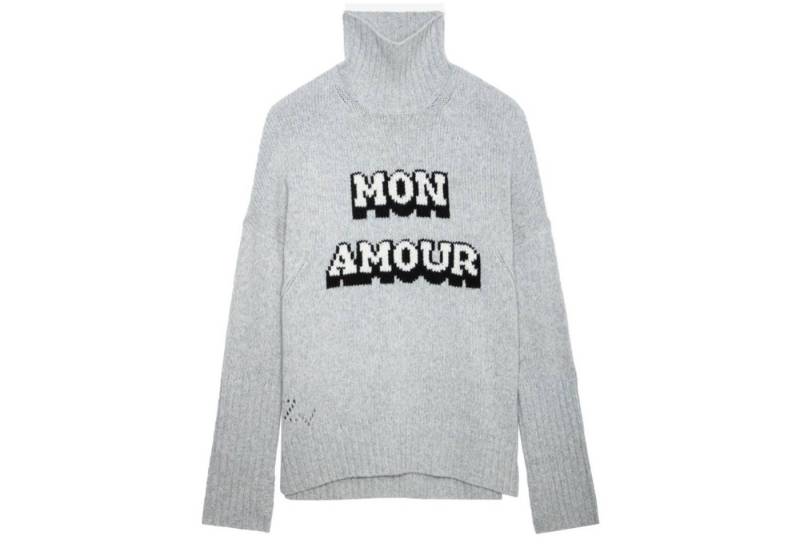 ZADIG & VOLTAIRE Strickpullover Pullover ALMA WE MON AMOUR aus Wolle von ZADIG & VOLTAIRE