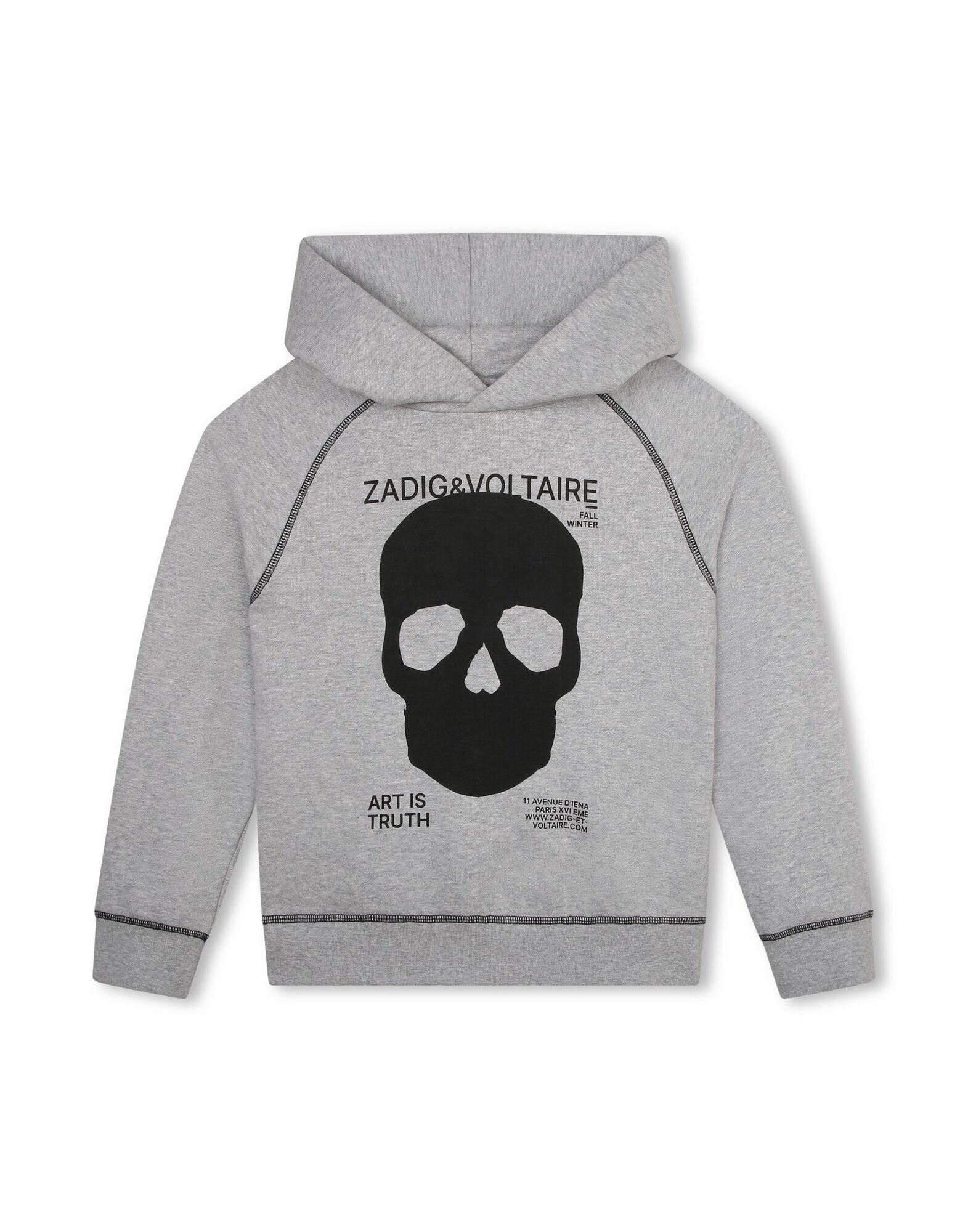 ZADIG&VOLTAIRE Sweatshirt Kinder Grau von ZADIG&VOLTAIRE