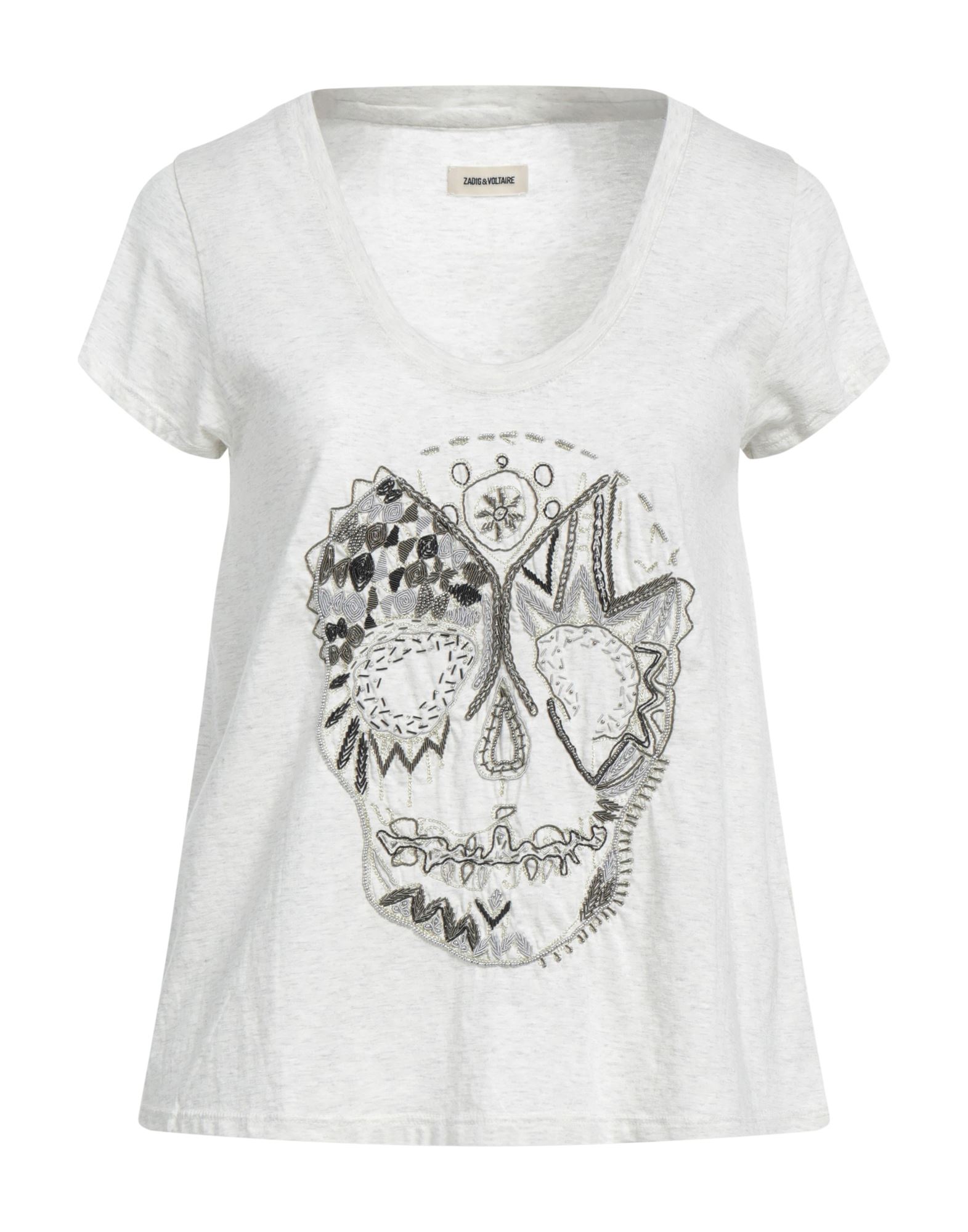 ZADIG&VOLTAIRE T-shirts Damen Hellgrau von ZADIG&VOLTAIRE