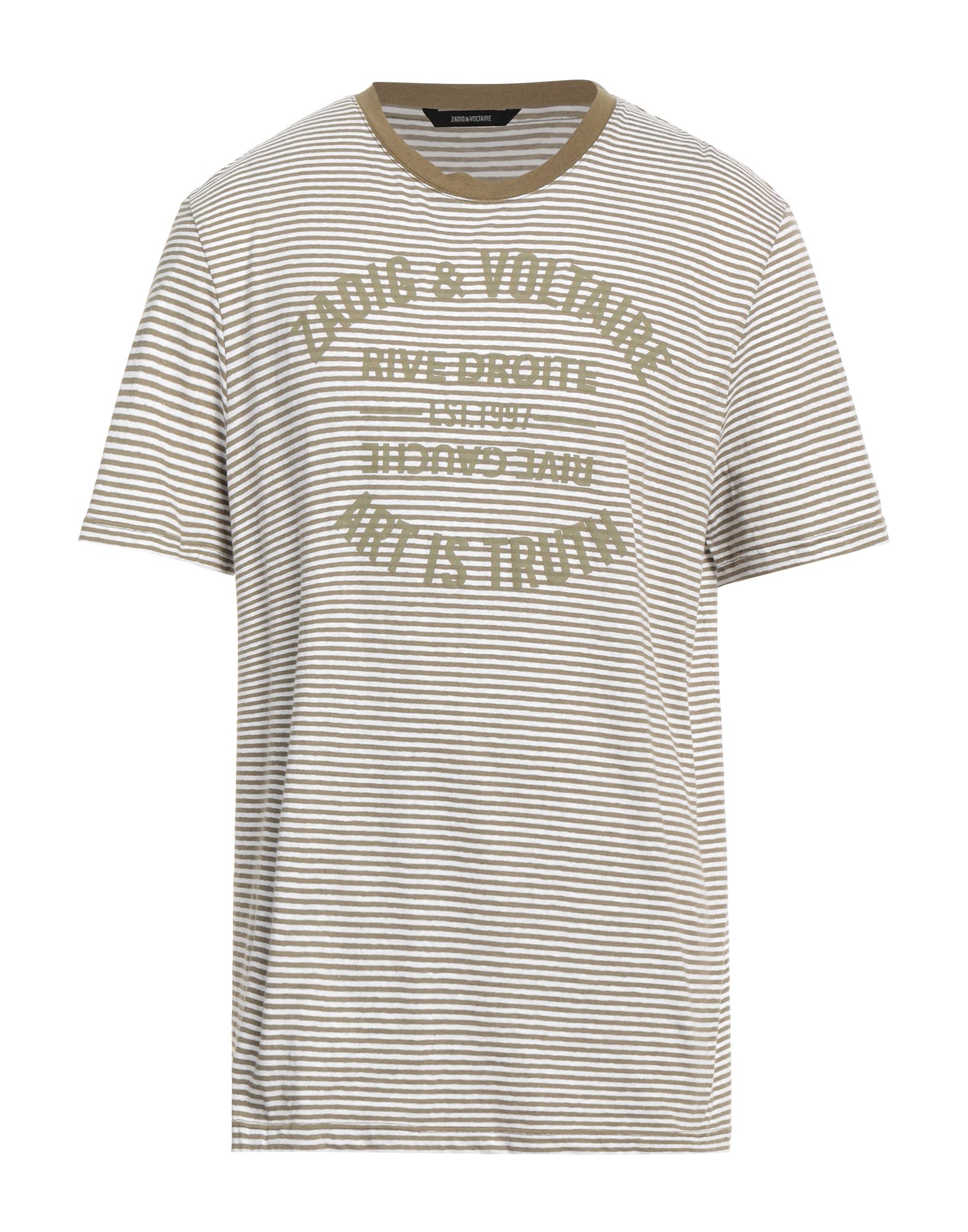 ZADIG&VOLTAIRE T-shirts Herren Khaki von ZADIG&VOLTAIRE