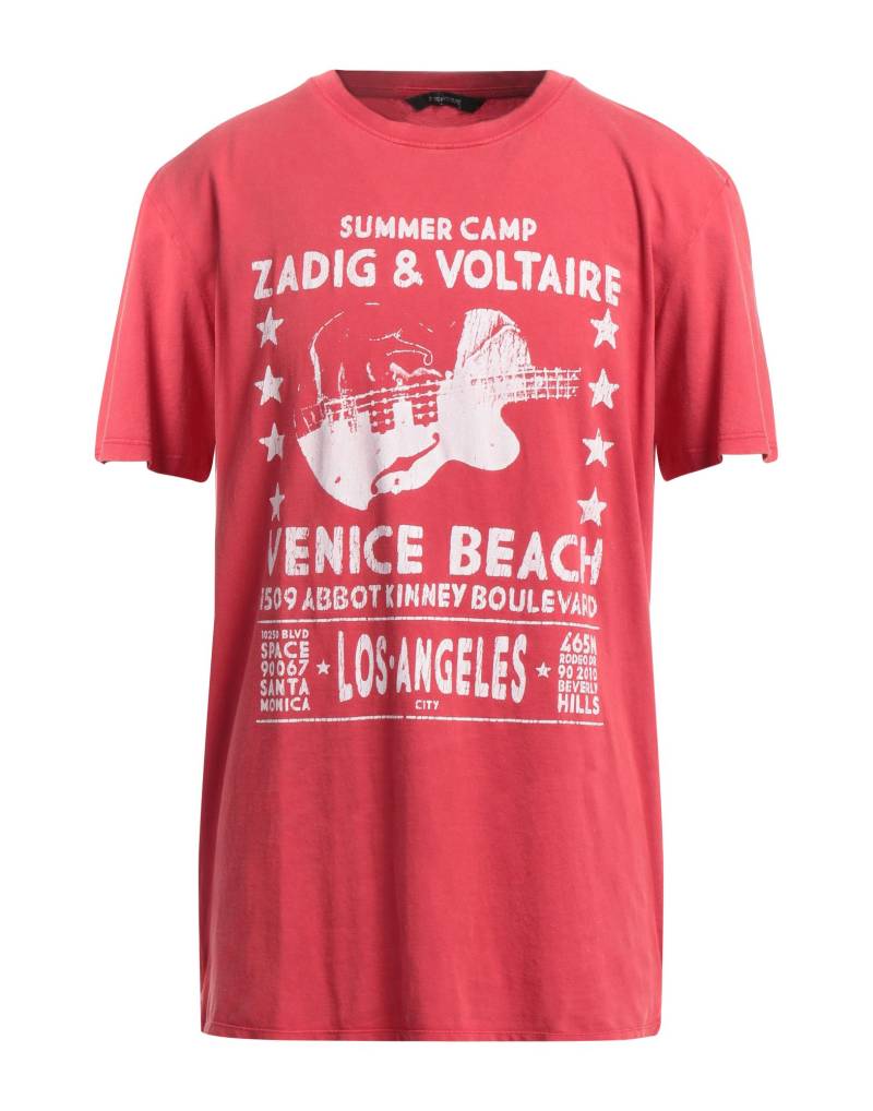 ZADIG&VOLTAIRE T-shirts Herren Rot von ZADIG&VOLTAIRE