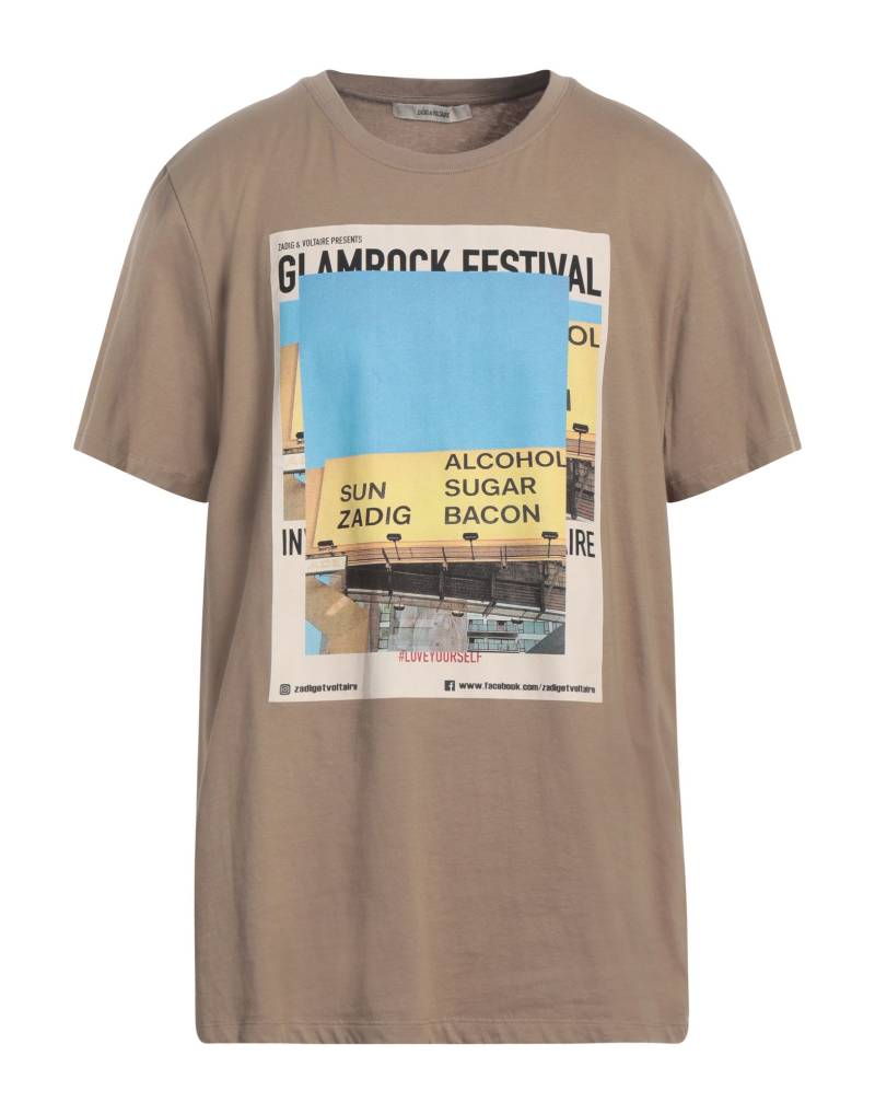 ZADIG&VOLTAIRE T-shirts Herren Sand von ZADIG&VOLTAIRE