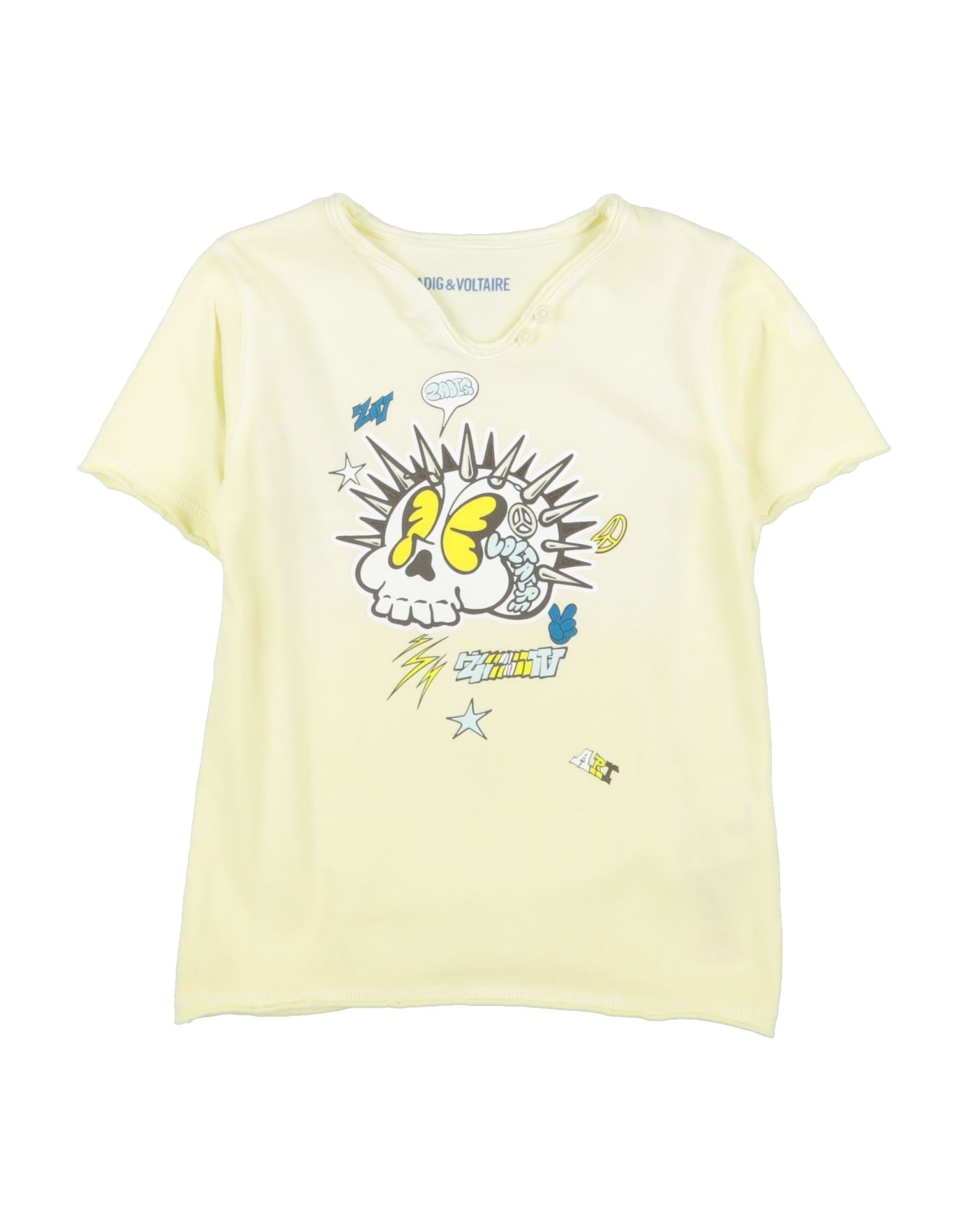 ZADIG&VOLTAIRE T-shirts Kinder Hellgelb von ZADIG&VOLTAIRE