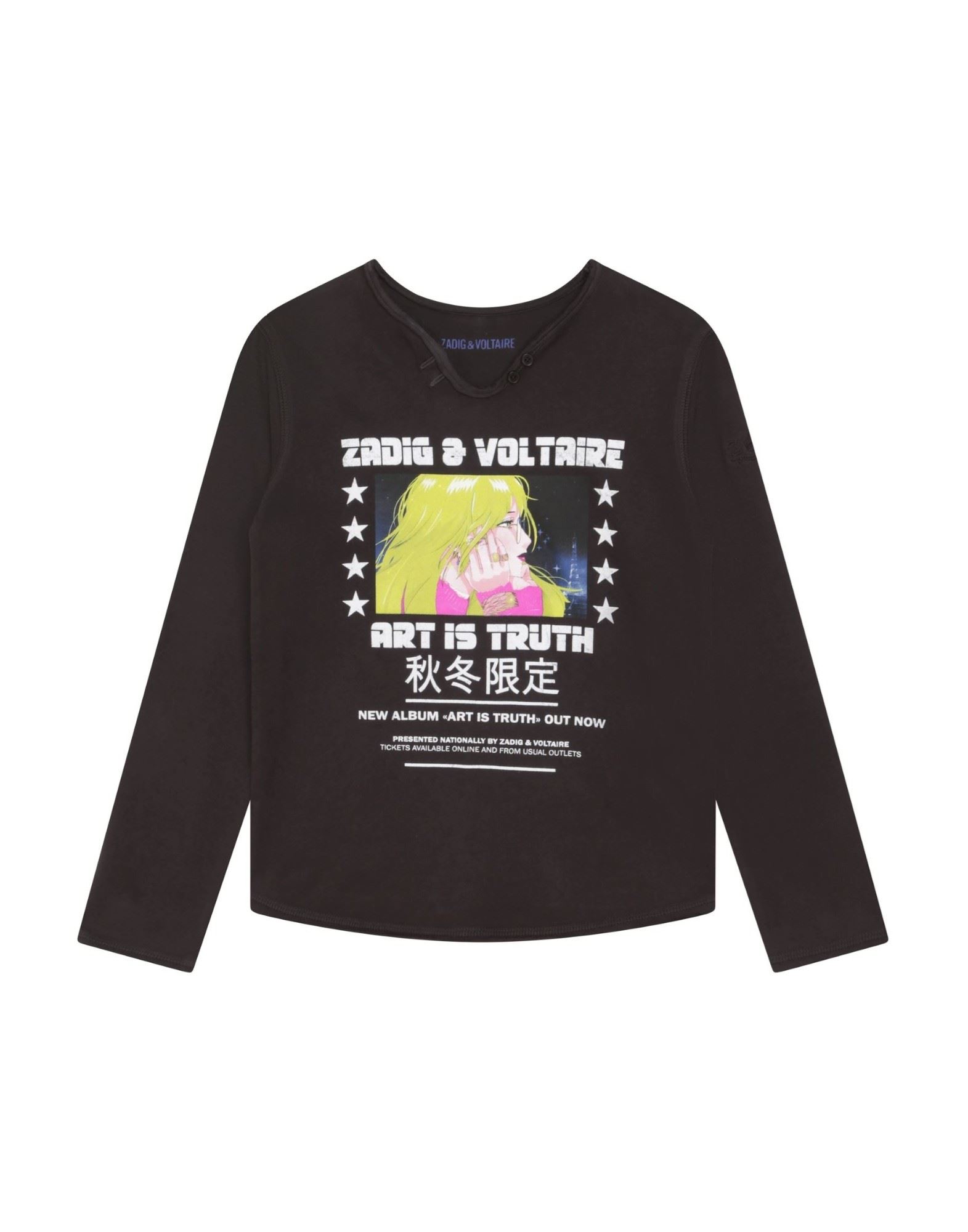 ZADIG&VOLTAIRE T-shirts Kinder Schwarz von ZADIG&VOLTAIRE