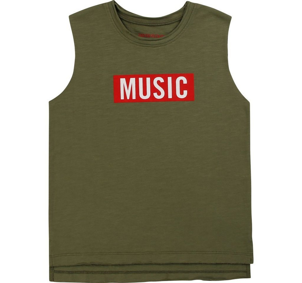 ZADIG & VOLTAIRE Tanktop Zadig & Voltaire T-Shirt ärmellos khaki von ZADIG & VOLTAIRE