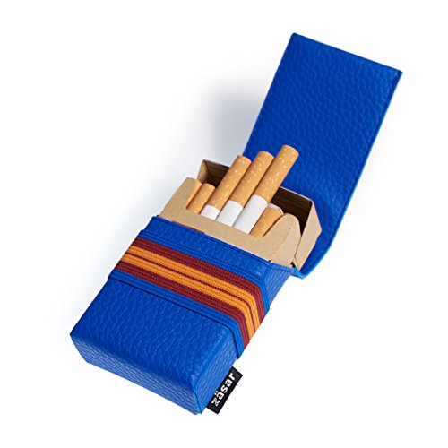 FLAPCASE N°1 • DELPHIN • Designer Zigarettenetui, Made in Austria, Gummiband, Leder vegan Zigarettenbox für 19, 20, 21 Packungen, regular King-Size FLAPCASE N°1 • DELPHIN • Designer Zigarettenetui, Made in Austria, Gummiband, Leder vegan Zigarettenbox für 19, 20, 21 Packungen, regular King-Size von ZÄSAR