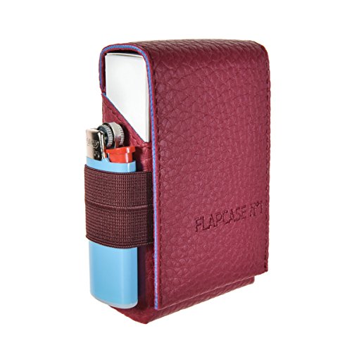 FLAPCASE N°1 • July Cherry • Designer Zigarettenetui, Made in Austria, Leder vegan Zigarettenbox für 19, 20, 21 Zigaretten Packungen, reg. King-Size FLAPCASE N°1 • July Cherry • Designer Zigarettenetui, Made in Austria, Leder vegan Zigarettenbox für 19, 20, 21 Zigaretten Packungen, reg. King-Size von ZÄSAR
