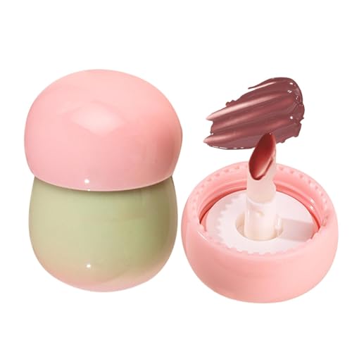 Blurring Pudding Pot Lip, kostenloser Blurry Pudding Pot Lip, milchweicher Lipgloss für gepflegtes, Pudding Glow Lip Balm, nicht klebendes, glänzend getöntes Lippenbalsam-Make-up von ZAGARO