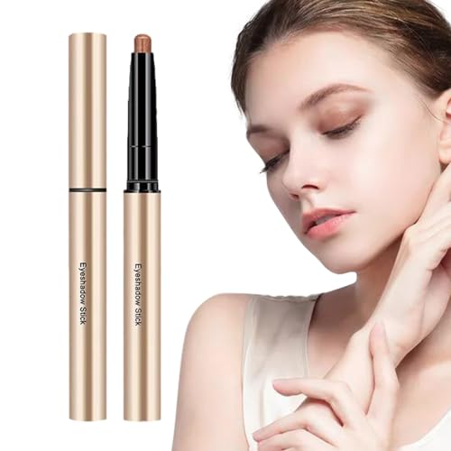 Creme-Lidschattenstift | Wasserfester Augenaufhellerstift | Augenaufhellerstift für Lidschatten-Make-up, Lidschattenstift für Frauen, mehrdimensionaler Augen-Look Zagaro von ZAGARO