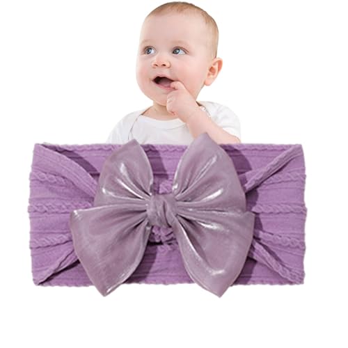 ZAGARO Baby-Mädchen-Schleifen-Stirnbänder,Baby-Schleifen und Stirnbänder | Knoten-Stirnbänder mit Haarschleifen | Dehnbare Knoten-Stirnbänder mit Haarschleifen, weiche Haarbänder – Haarschmuck für von ZAGARO