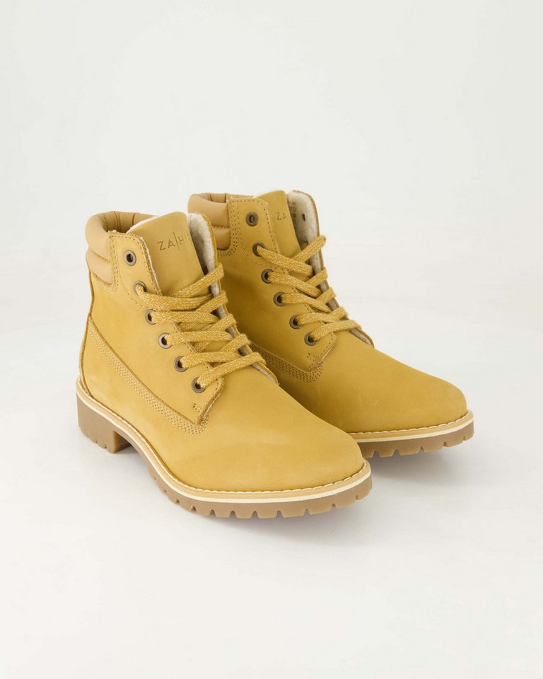 ZAHIRA 4001 Schnürstiefelette Obermaterial: Leder von ZAHIRA