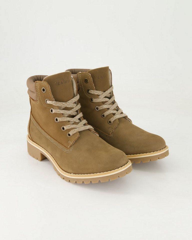 ZAHIRA 4001 Schnürstiefelette Obermaterial: Leder von ZAHIRA