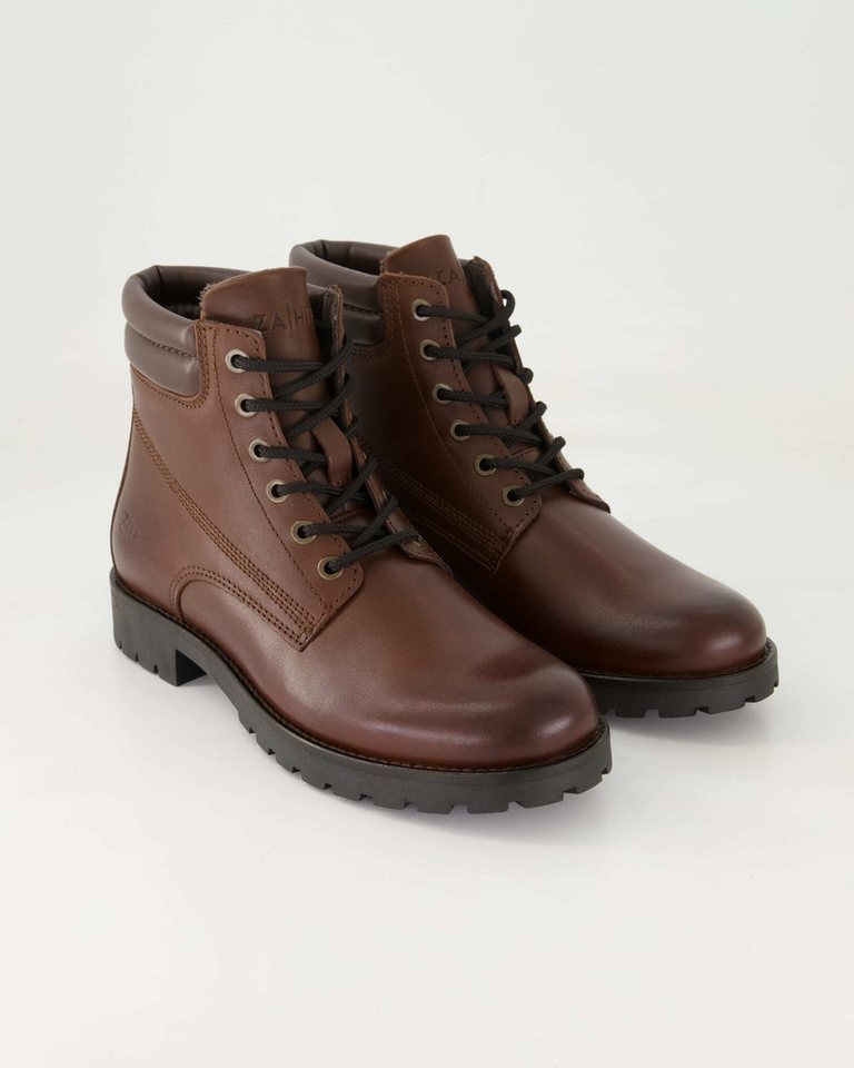 ZAHIRA A7638-31 Schnürstiefelette Obermaterial: Leder von ZAHIRA