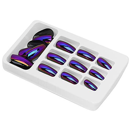 Press On Nails, Press On Nails Medium Fake Nails Abnehmbare Helle Farbe False Nail Patch Full Cover Nail Art Tips 24 Stück Modische Fake Nails Wiederverwendbare Fake Nail Press On Nails, Press On Nails Medium Fake Nails Abnehmbare Helle Farbe False Nail Patch Full Cover Nail Art Tips 24 Stück Modische Fake Nails Wiederverwendbare Fake Nail von ZAICOLER