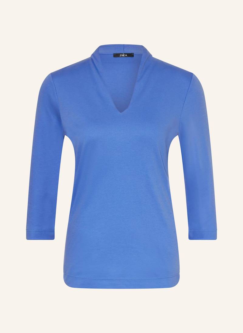 Zaída T-Shirt Mit 3/4-Arm blau von ZAÍDA