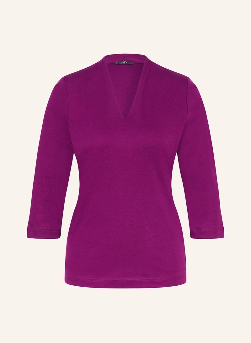 Zaída T-Shirt Mit 3/4-Arm lila von ZAÍDA