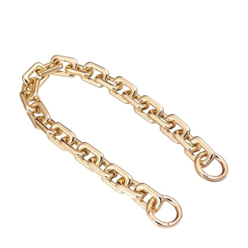 ZAJYZZF 40/60 cm Goldene Acryl-Handtaschengriffe DIY-Geldbörse Ersatzkette for Umhängetaschengurt Taschenzubehör(60cm Gold) von ZAJYZZF