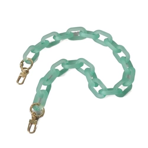ZAJYZZF Frau Tasche Zubehör Abnehmbare Teile Ersatz Kette Candy Nette Matte Strap Frauen Acryl Schulter Griff Kette Tasche Kette (Farbe: 60 cm)(60cm03) von ZAJYZZF