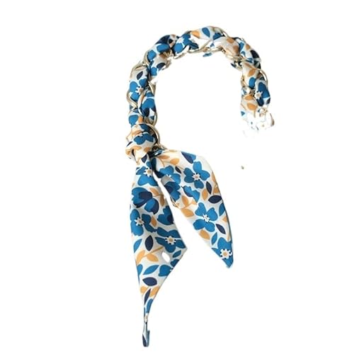 ZAJYZZF Frühling Sommer Frau Handtasche Zubehör Teil Ketten Abnehmbare Ersatz Floral Seide Baumwolle Schal Riemen Frauen Kette Tasche Kette (Farbe: 6)(6) von ZAJYZZF
